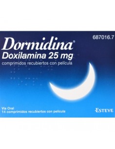 DORMIDINA 25 mg 14...