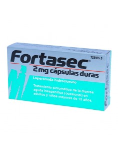 FORTASEC 2 MG 20 CAPSULAS