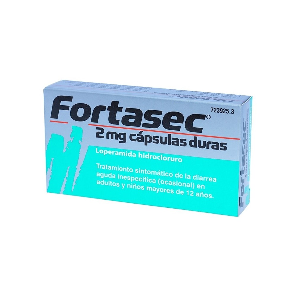FORTASEC 2 MG 20 CAPSULAS