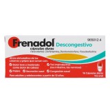 FRENADOL DESCONGESTIVO 16 CAPSULAS