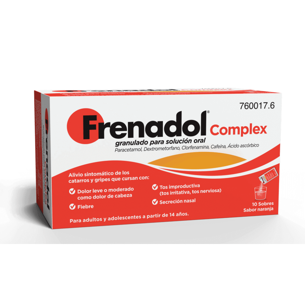 FRENADOL COMPLEX 10 SOBRES GRANULADO PARA SOLUCION ORAL