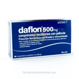 DAFLON 500 MG 60 COMPRIMIDOS RECUBIERTOS