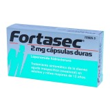 FORTASEC 2 MG 20 CAPSULAS