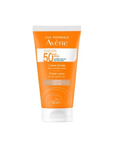 AVENE 50+ CREMA FACIAL COLOR 50 ML