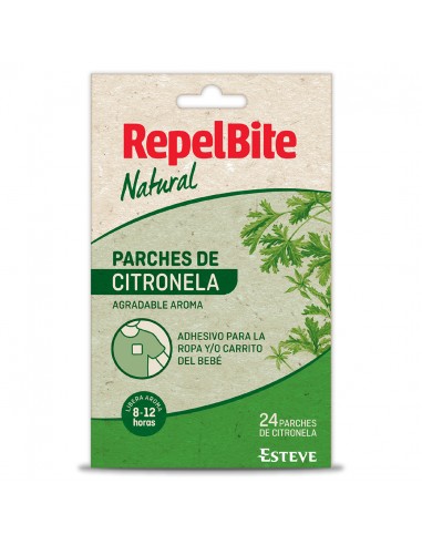 REPEL BITE NATURAL 24 PARCHES...