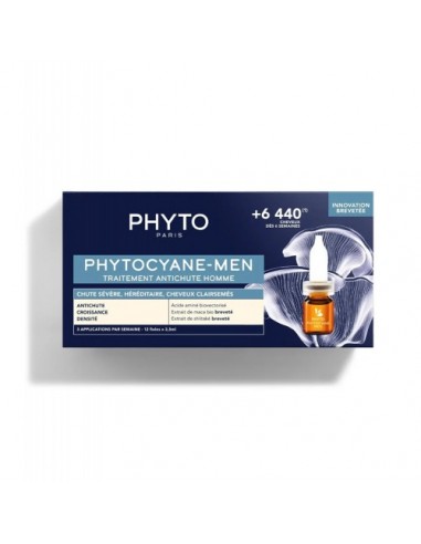 PHYTOCYANE PROGRESIVA HOMBRE 24 AMPOLLAS