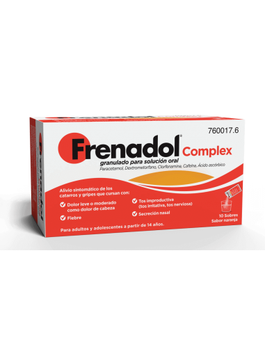 FRENADOL COMPLEX 10 SOBRES GRANULADO...