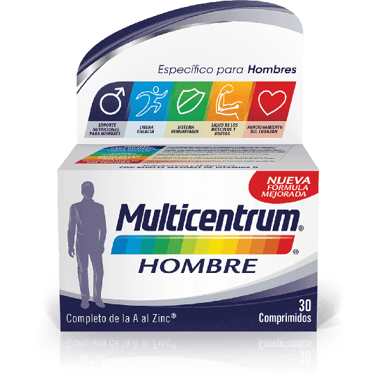 MULTICENTRUM HOMBRE 30 COMP