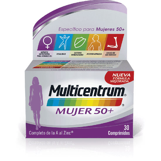MULTICENTRUM MUJER 50+ 30 COMP