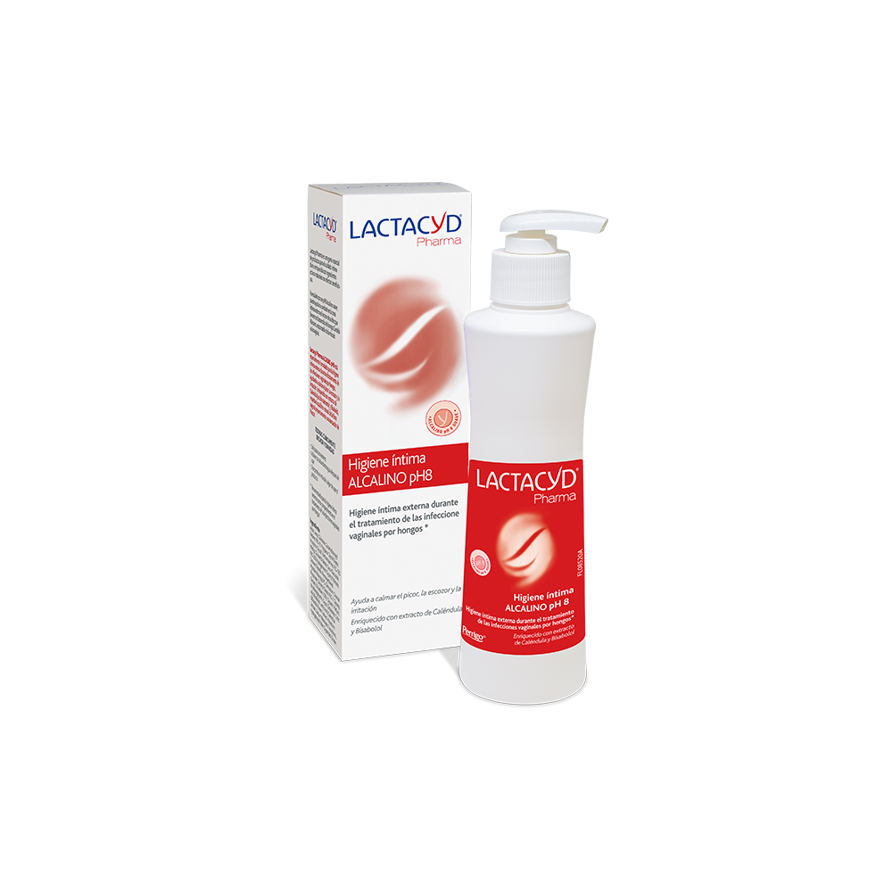 LACTACYD ALCALINO 250 ML (PH 8) HIGIENE INTIMA INFECCIONES VAGINALES POR HONGO CANDIDIASIS
