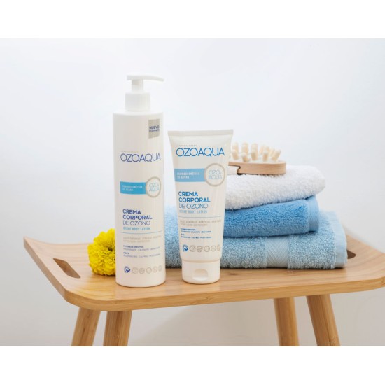 OZOAQUA CREMA CORPORAL DE ACEITE OZONIZADO 500 ML (QUEMADURAS SOLARES)