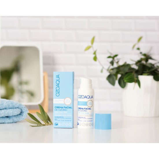 OZOAQUA CREMA FACIAL DE OZONO 50 ML (QUEMADURAS SOLARES)