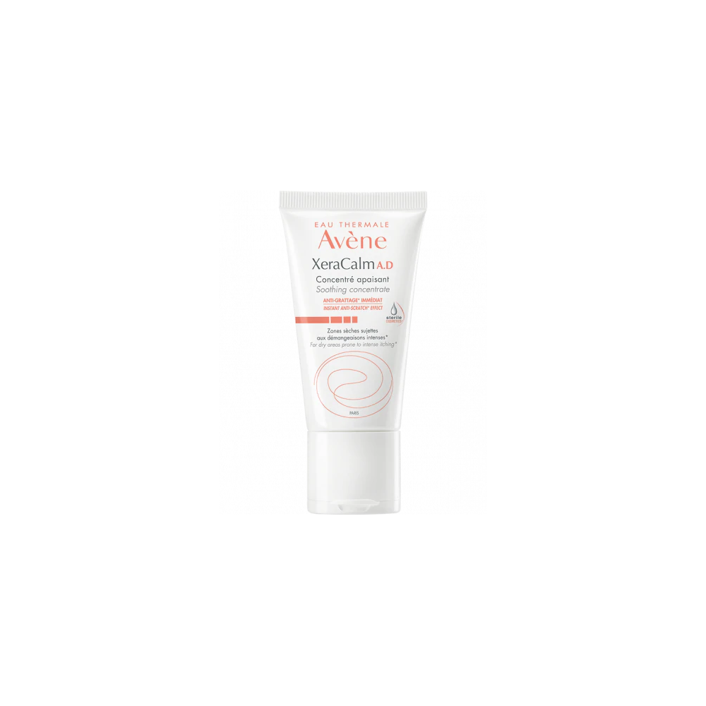 AVENE XERACALM A.D. CREMA CONCENTRADA 50 ML PIEL ATOPICA CON PICOR, PARPADOS, PLIEGUES, PERIBUCAL, P