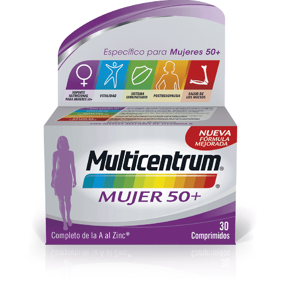 MULTICENTRUM MUJER 50+ 30 COMP