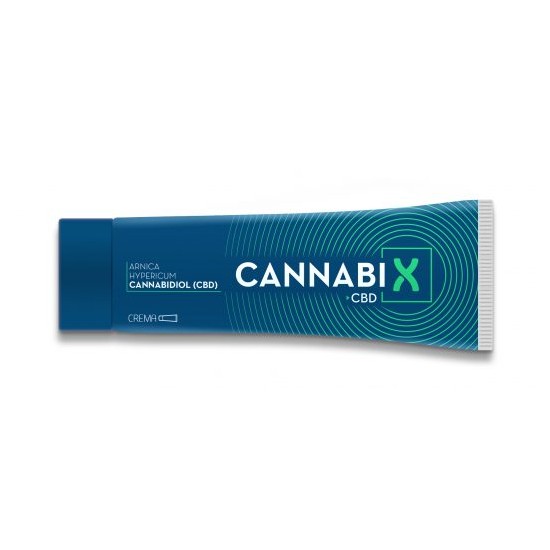 FISIOCREM CANNABIX 60 ML (CANNABIDIOL, ARNICA, HIPERICO, EXTRACTO DE VAINILLA) EFECTO CALOR