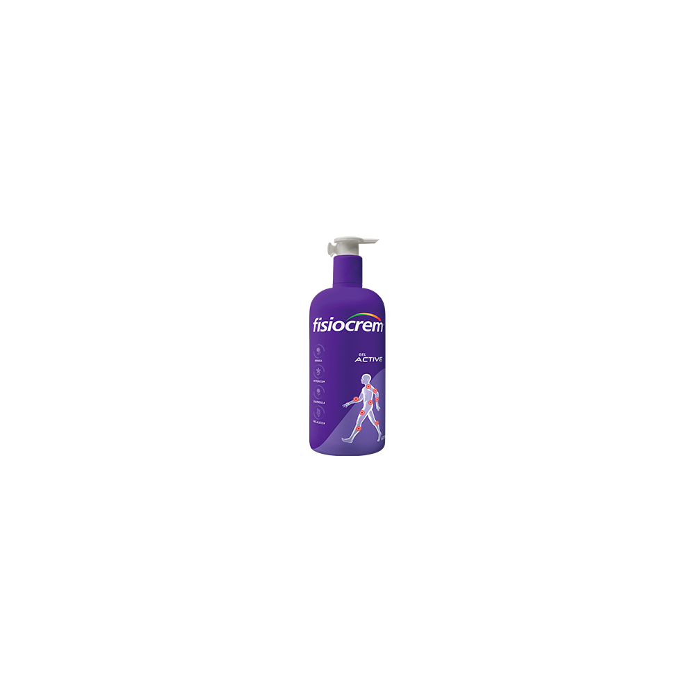 FISIOCREM GEL ACTIVE 600 ML (ARNIKA, ARNICA, HYPERICUM, CALENDULA, MELALEUCA)