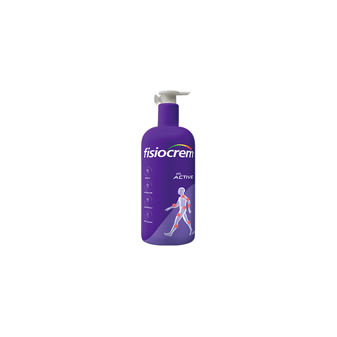 FISIOCREM GEL ACTIVE 600 ML (ARNIKA, ARNICA, HYPERICUM, CALENDULA, MELALEUCA)