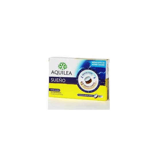 AQUILEA SUEÑO (MELATONINA 1.95 MG, VALERIANA,  PASSIFLORA, AMAPOLA DE CALIFORNIA) 30 COMPRIMIDOS
