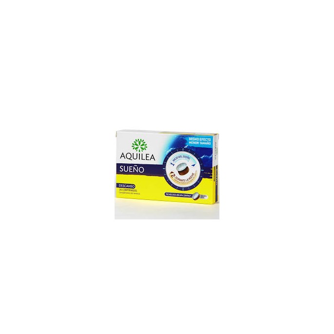 AQUILEA SUEÑO (MELATONINA 1.95 MG, VALERIANA,  PASSIFLORA, AMAPOLA DE CALIFORNIA) 30 COMPRIMIDOS