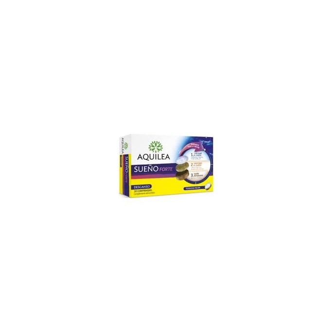 AQUILEA SUEÑO FORTE TRES CAPAS (MELATONINA 1.95 MG, VALERIANA,  PASSIFLORA, AMAPOLA DE CALIFORNIA) 3