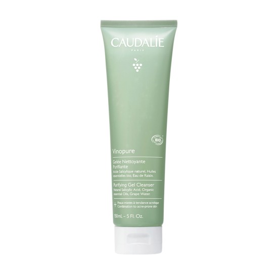 CAUDALIE VINOPURE GEL LIMPIADOR 150 ML  (SIN JABON)