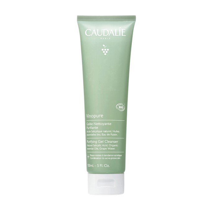 CAUDALIE VINOPURE GEL LIMPIADOR 150 ML  (SIN JABON)