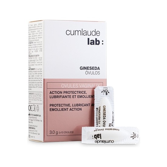 CUMLAUDE GINESEDA OVULOS 10 OVULOS P.H. 6.0 (HIDRATACION INTERNA)