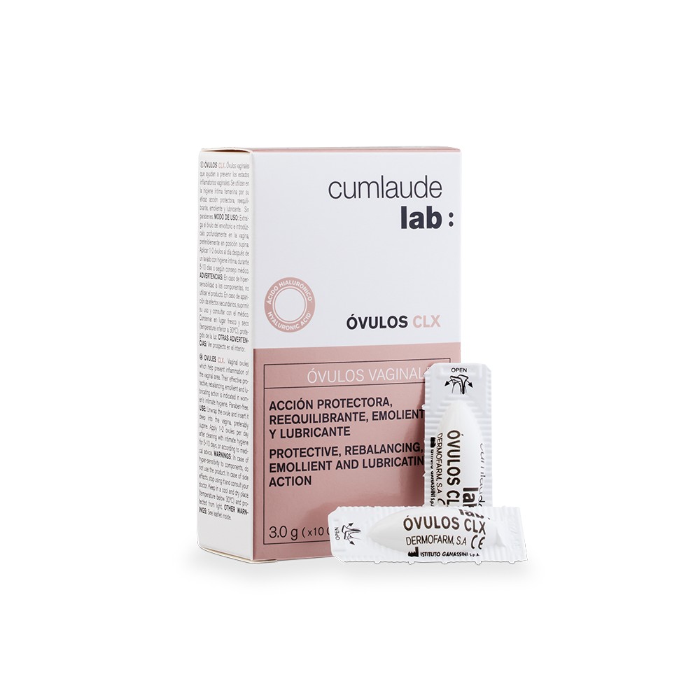 CUMLAUDE OVULOS CLX 10 UNIDADES P.H. 5.5 (CON CLORHEXIDINA 0.2%) (VAGINOSIS BACTERIANA)