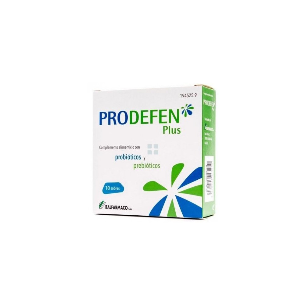 PRODEFEN PLUS 10 SOBRES PREBIOTICO Y PROBIOTICO