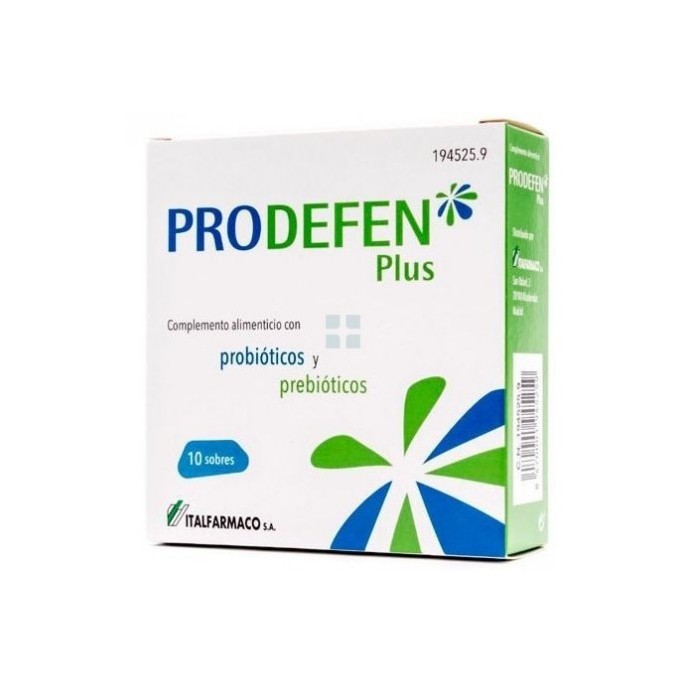 PRODEFEN PLUS 10 SOBRES PREBIOTICO Y PROBIOTICO