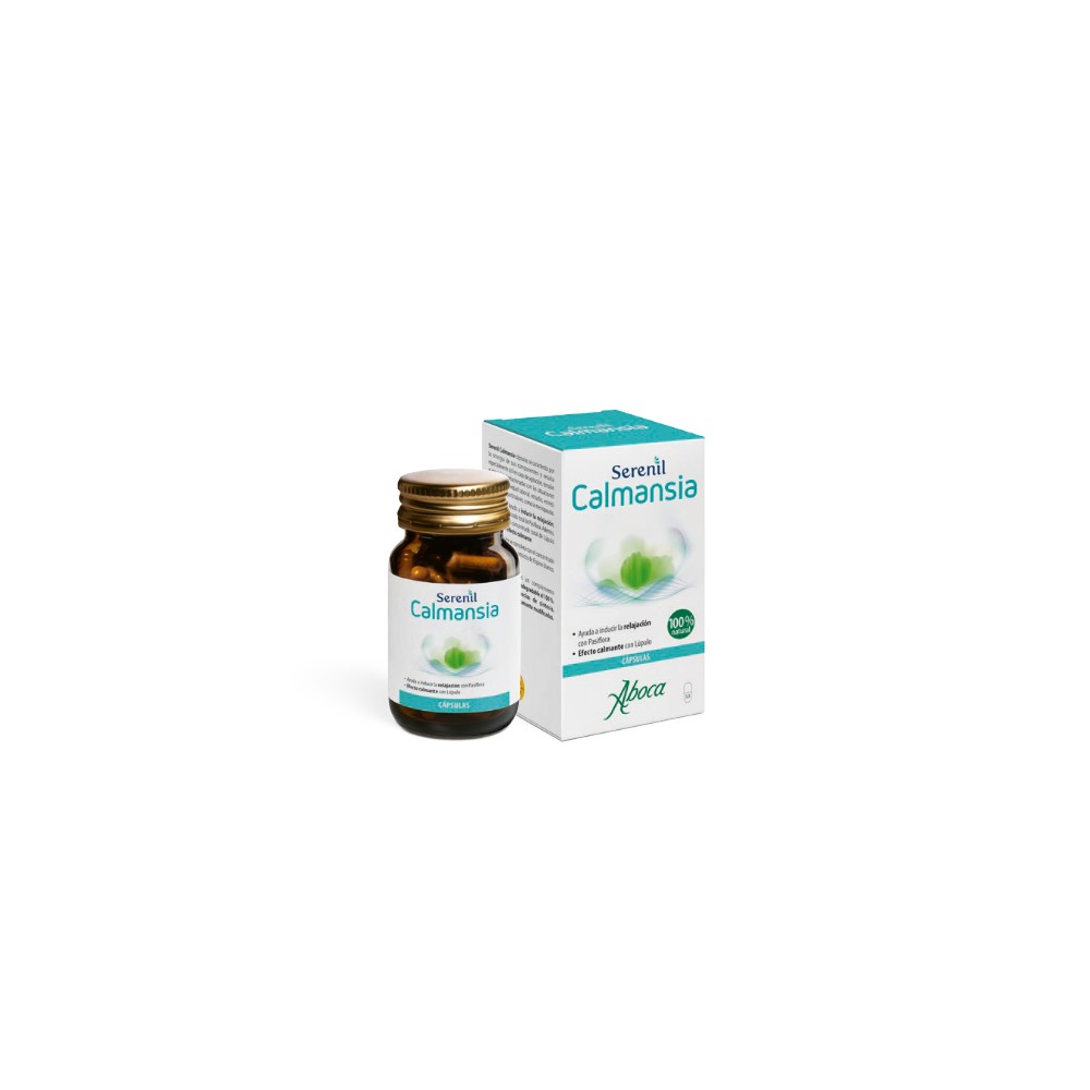 ABOCA SERENIL CALMANSIA 50 CAPSULAS (PASIFLORA, LUPULO, ESPINO BLANCO)