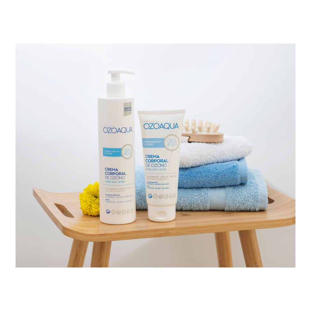 OZOAQUA CREMA CORPORAL DE ACEITE OZONIZADO 200 ML (QUEMADURAS SOLARES)