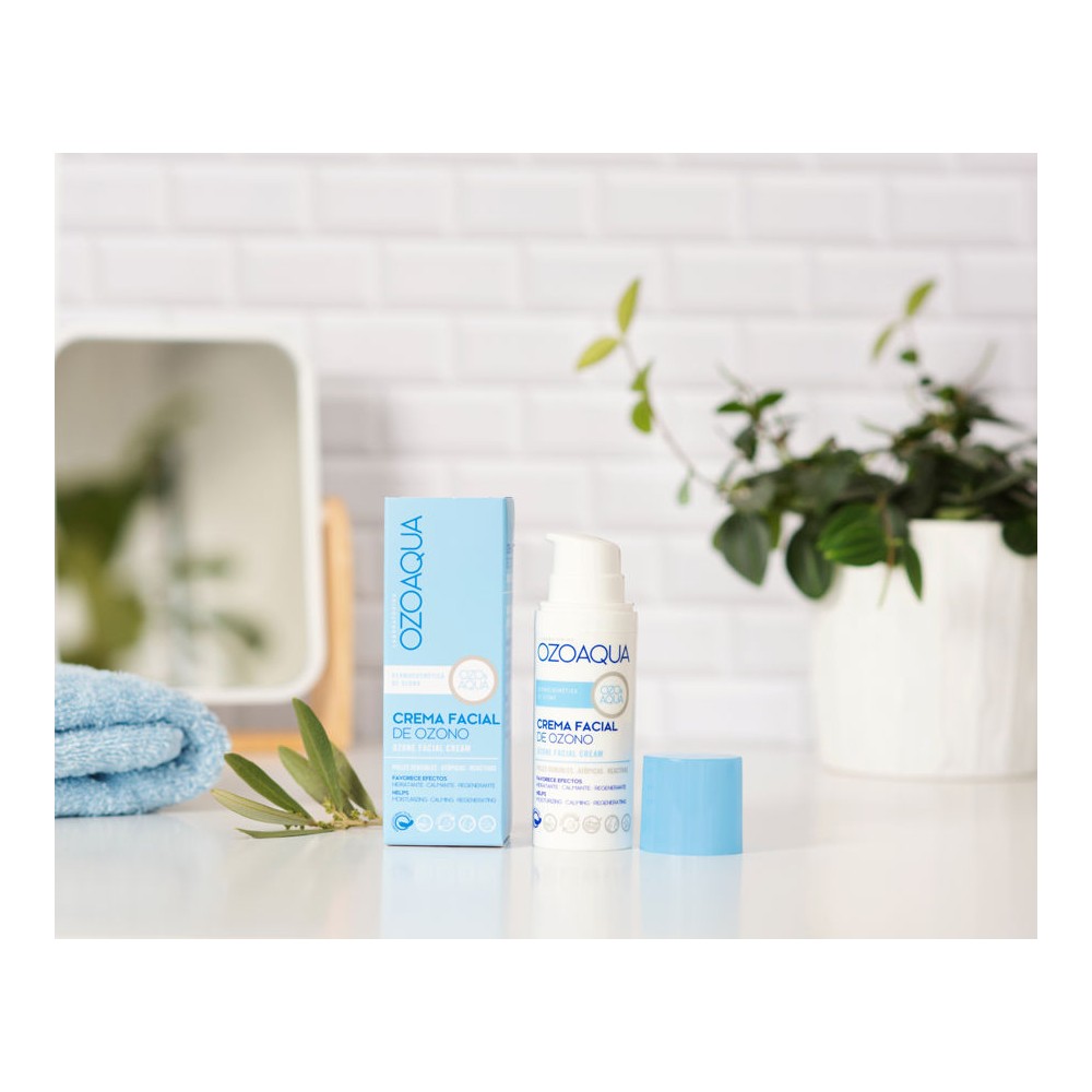 OZOAQUA CREMA FACIAL DE OZONO 50 ML (QUEMADURAS SOLARES)