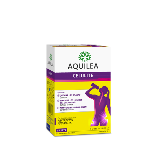 AQUILEA CELULITIS 10 ML 12 STICKS (PALMARIA PALMATA, VITIS VINIFERA Y TE VERDE)
