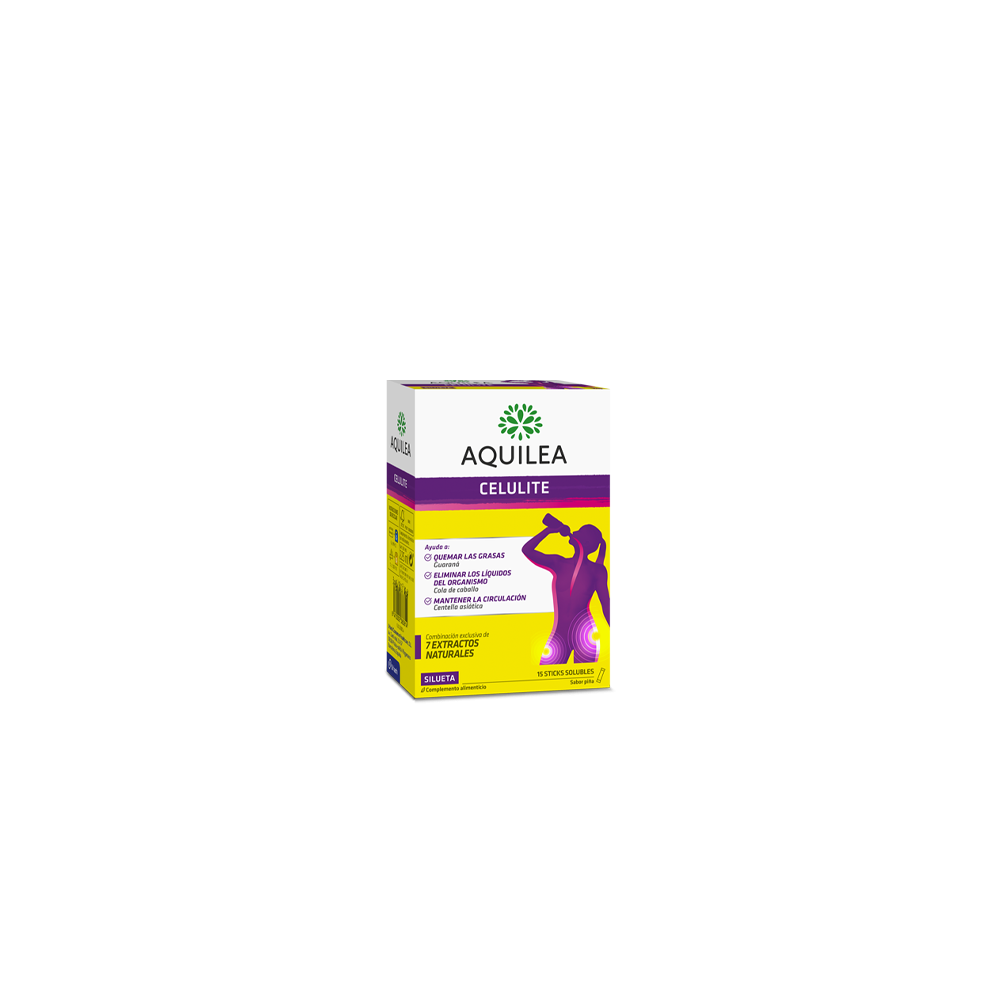 AQUILEA CELULITIS 10 ML 12 STICKS (PALMARIA PALMATA, VITIS VINIFERA Y TE VERDE)
