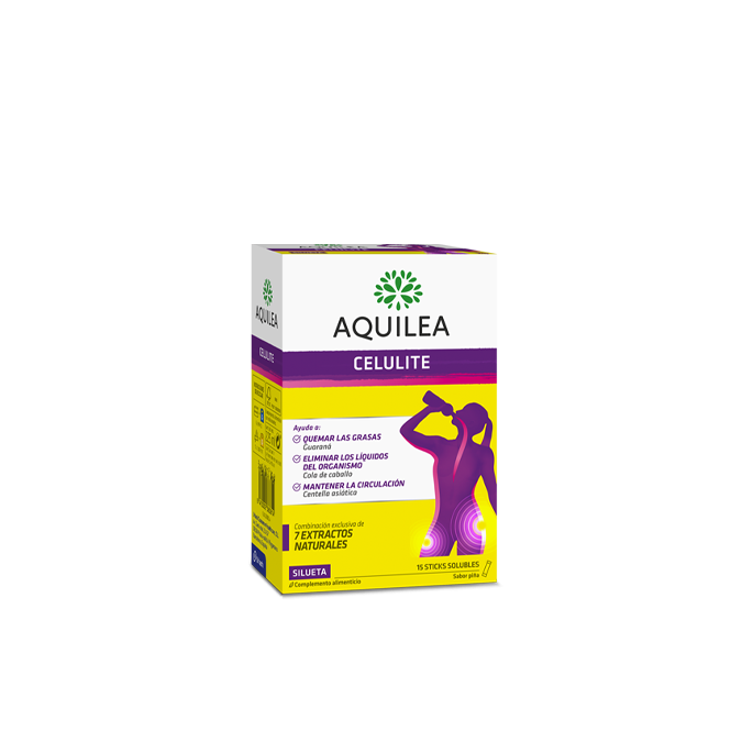AQUILEA CELULITIS 10 ML 12 STICKS (PALMARIA PALMATA, VITIS VINIFERA Y TE VERDE)
