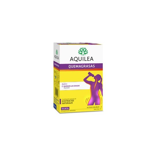 AQUILEA QUEMAGRASAS 15 STICKS (GUARANA Y TE VERDE)