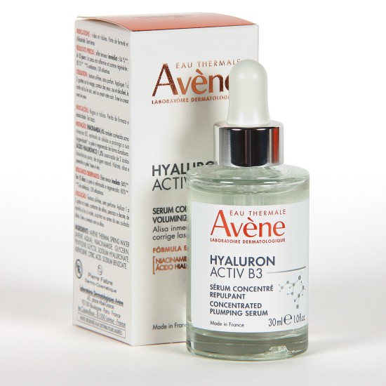 AVENE HYALURON ACTIV B3 SERUM CONCENTRADO VOLUMINIZADOR (ACIDO HIALURONICO 1.5% + NIACINAMIDA 6%)