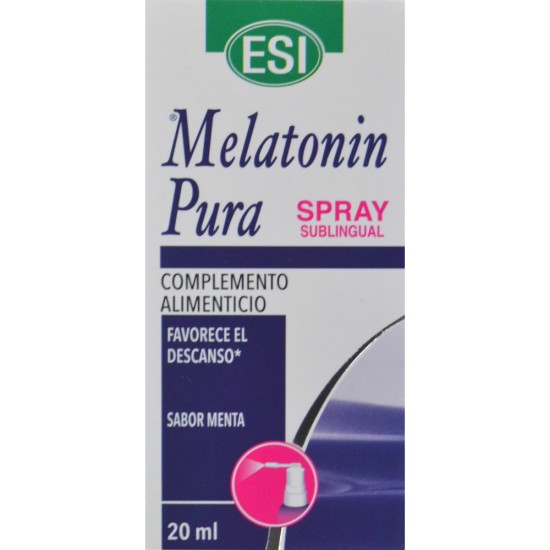 ESI MELATONINA PURA 1 MG 1 SPRAY 20 ML (SUBLINGUAL)