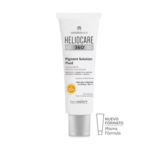 HELIOCARE 360º 50+ PIGMENT SOLUTION FLUID 50 ML (ESPECIAL PIELES CON MANCHAS)