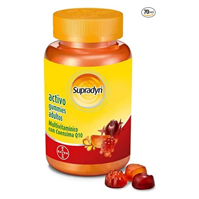 SUPRADYN ENERGY ADULTOS 70 GUMMIES (CON COENZIMA Q10)