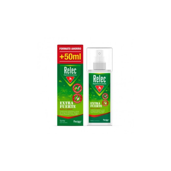 RELEC EXTRA FUERTE REPELENTE DE MOSQUITOS SPRAY XL 125 ML