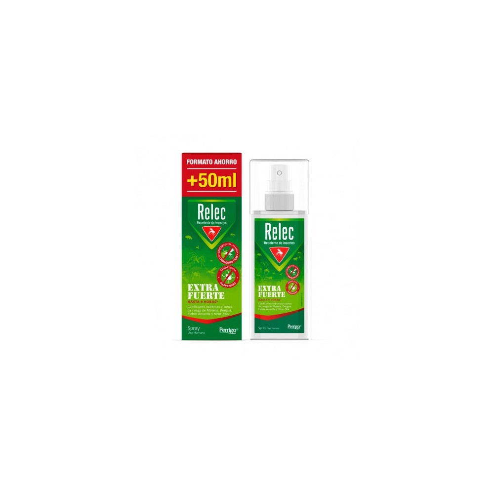RELEC EXTRA FUERTE REPELENTE DE MOSQUITOS SPRAY XL 125 ML