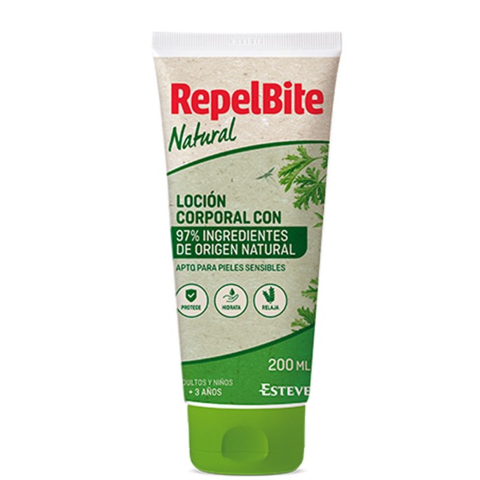 REPEL BITE NATURAL LOCION CORPORAL 200 ML NIÑOS +3 AÑOS MOSQUITOS