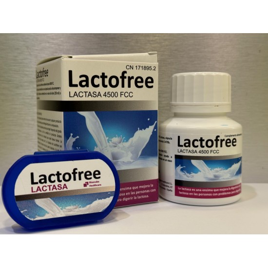 LACTOFREE FORTE 10.000 FCC 30 CAPSULAS (PARA INTOLERANTES A LA LACTOSA)