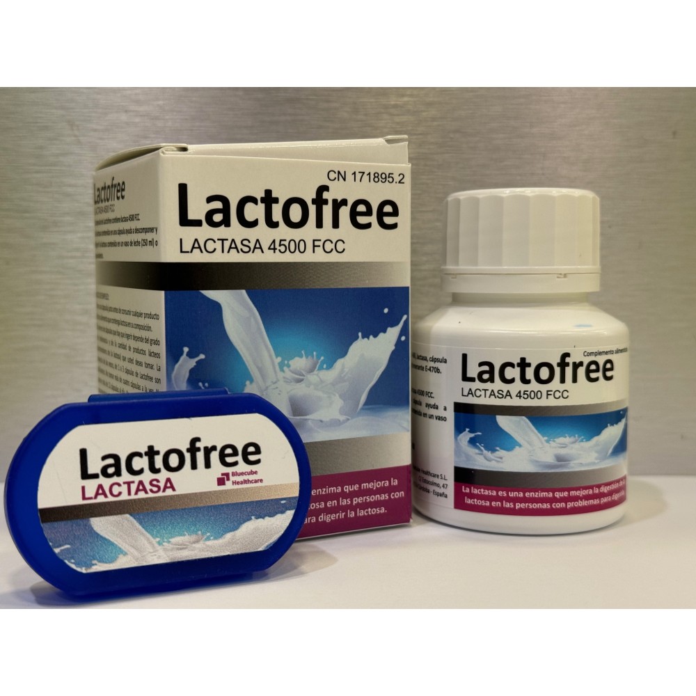 LACTOFREE FORTE 10.000 FCC 30 CAPSULAS (PARA INTOLERANTES A LA LACTOSA)