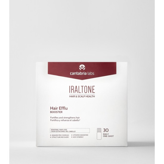 IRALTONE HAIR EFFLU BOOSTER 30 VIALES 15 ML