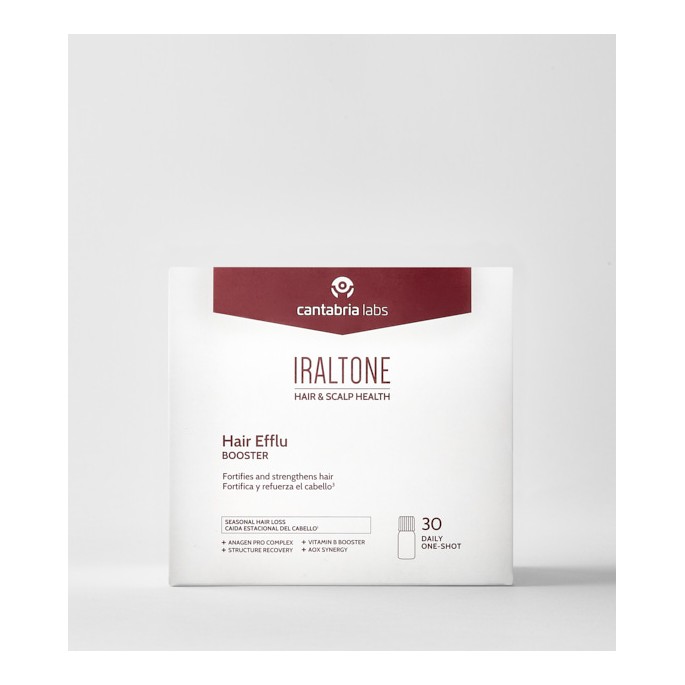 IRALTONE HAIR EFFLU BOOSTER 30 VIALES 15 ML