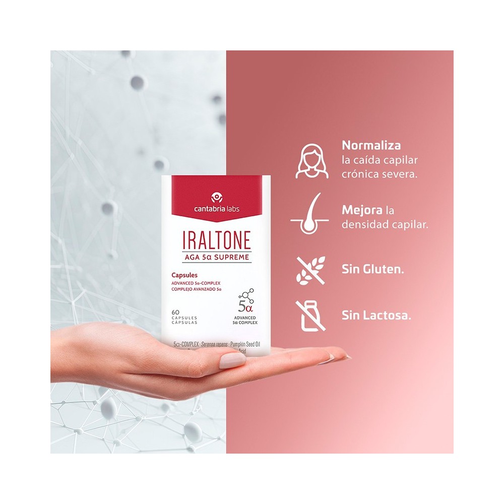 IRALTONE AGA 5ALFA SUPREME 60 CAPSULAS