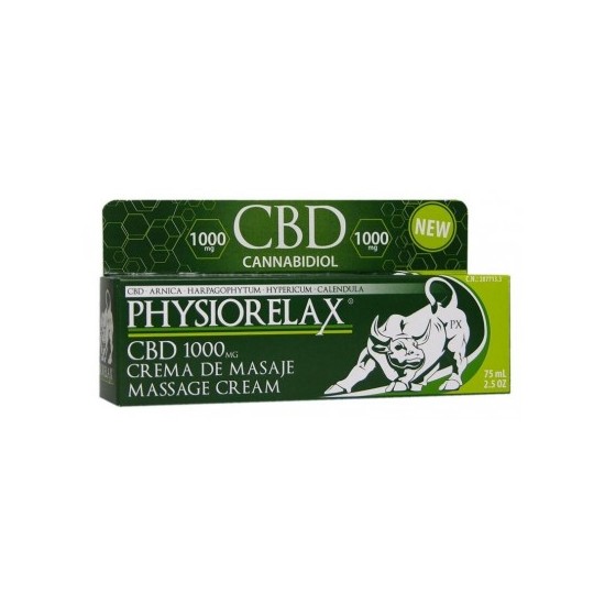 PHYSIORELAX CBD 1.000 MG CREMA 75 ML